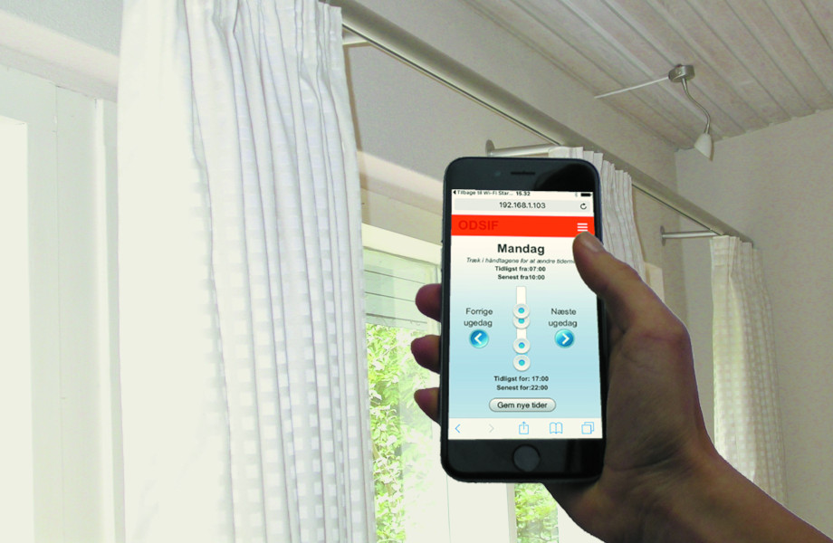 ODSIF WIFI - Gardinenstange mit WiFi