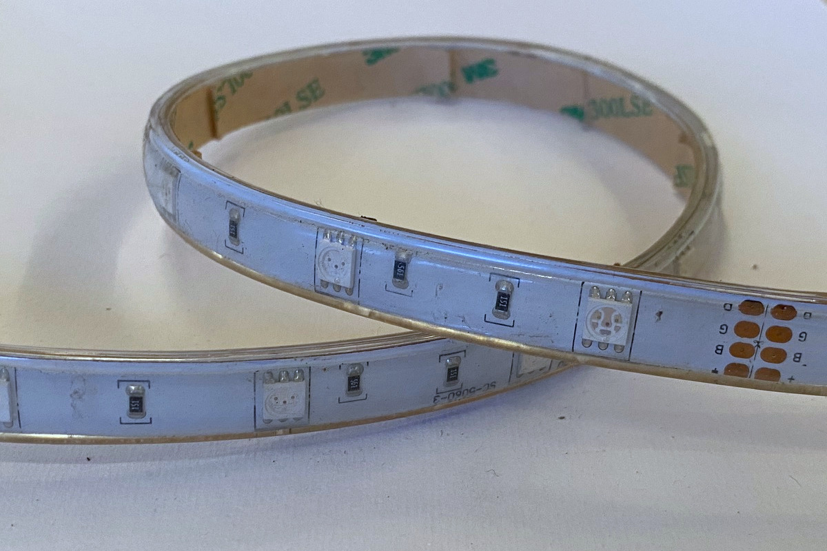 RGB-Lichtband für den Außenbereich