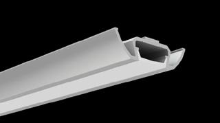 Thin aluminum profile for Led strip