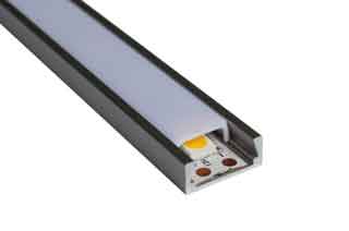 LED strip for mounting LED strip 15x6 mm
