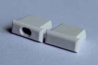 Rectangular aluminium profile