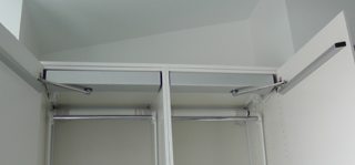 Automatic wardrobe openers